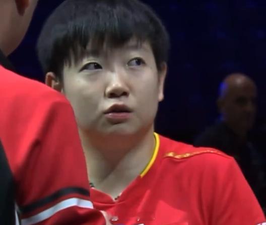 “俺说你听到” 孙颖莎马琳 孙颖莎vs高达孙颖莎3比1高达孙颖莎晋级女单32强 