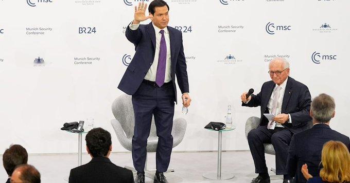 卢比奥魅力攻势见效：“即使我们的家园在西半球……我们永远都是欧洲的孩子” 

“