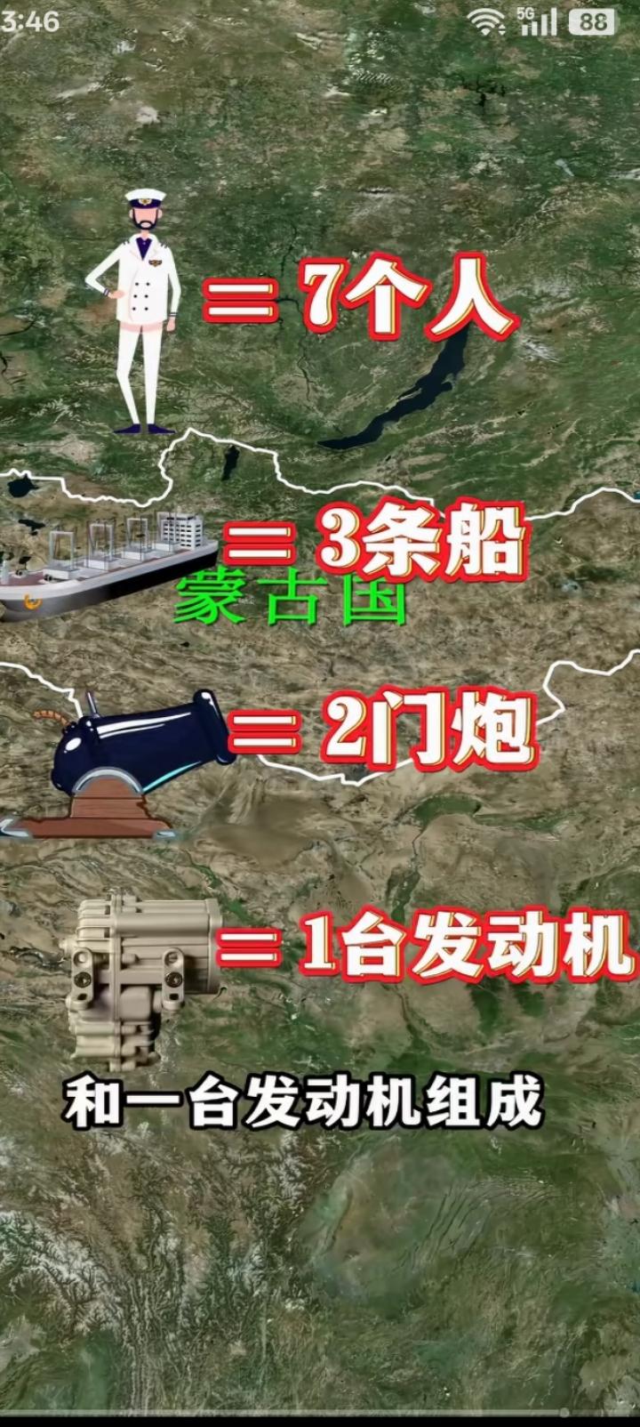 蒙古海军从无败绩，因为所谓的水军出不了海。
据说他们连美国都不怕，关键是无法交手