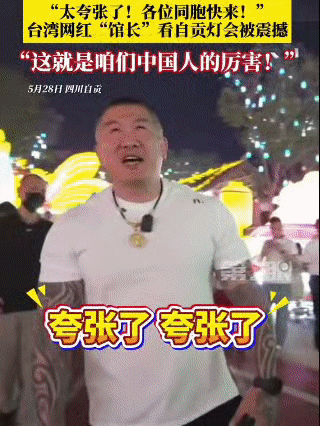 馆长这趟自贡灯会没白去。自贡彩灯已经拿下全球92%的市场份额，这数据确实够硬。