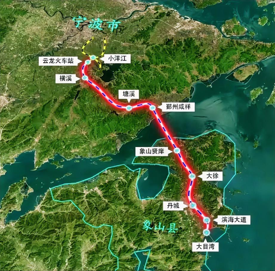 象山丹城人盼了十几年的跨海轻轨，终于进入通车倒计时！浙江共同富裕示范线！国内唯一