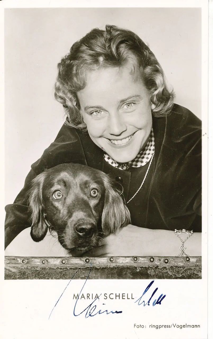 【来自投稿】投稿,玛丽亚·雪儿(Maria Schell, 1926-2005)