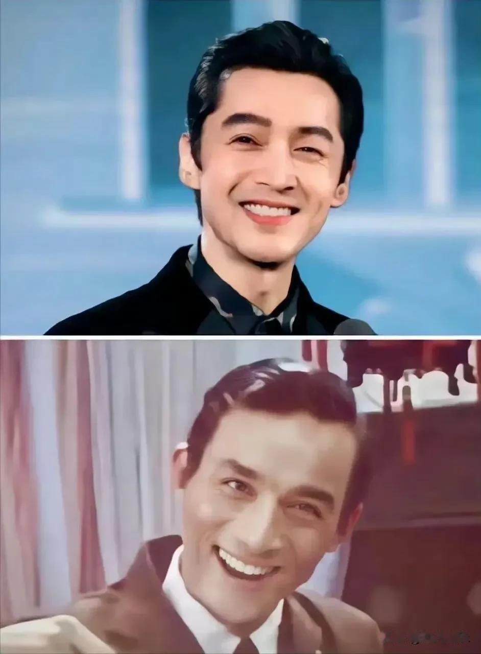 很多网友说游本昌年轻时比胡歌有点帅

但不觉得他们有点相似了吗？

不愧是师徒爷