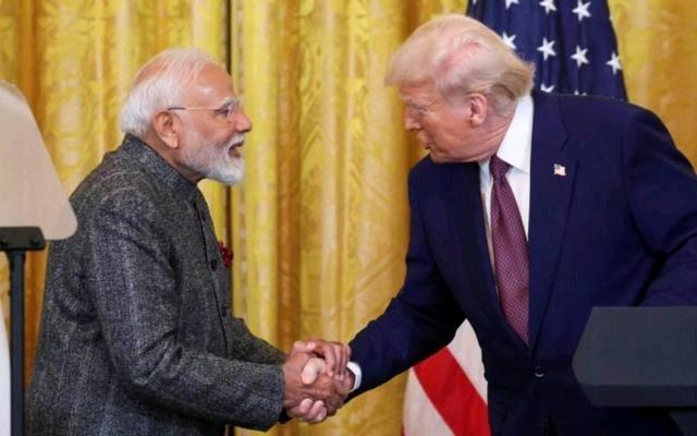 美印谈崩！莫迪求降50%关税被拒，转头急找中国稳边境翻盘
 
美印领导人第三轮通