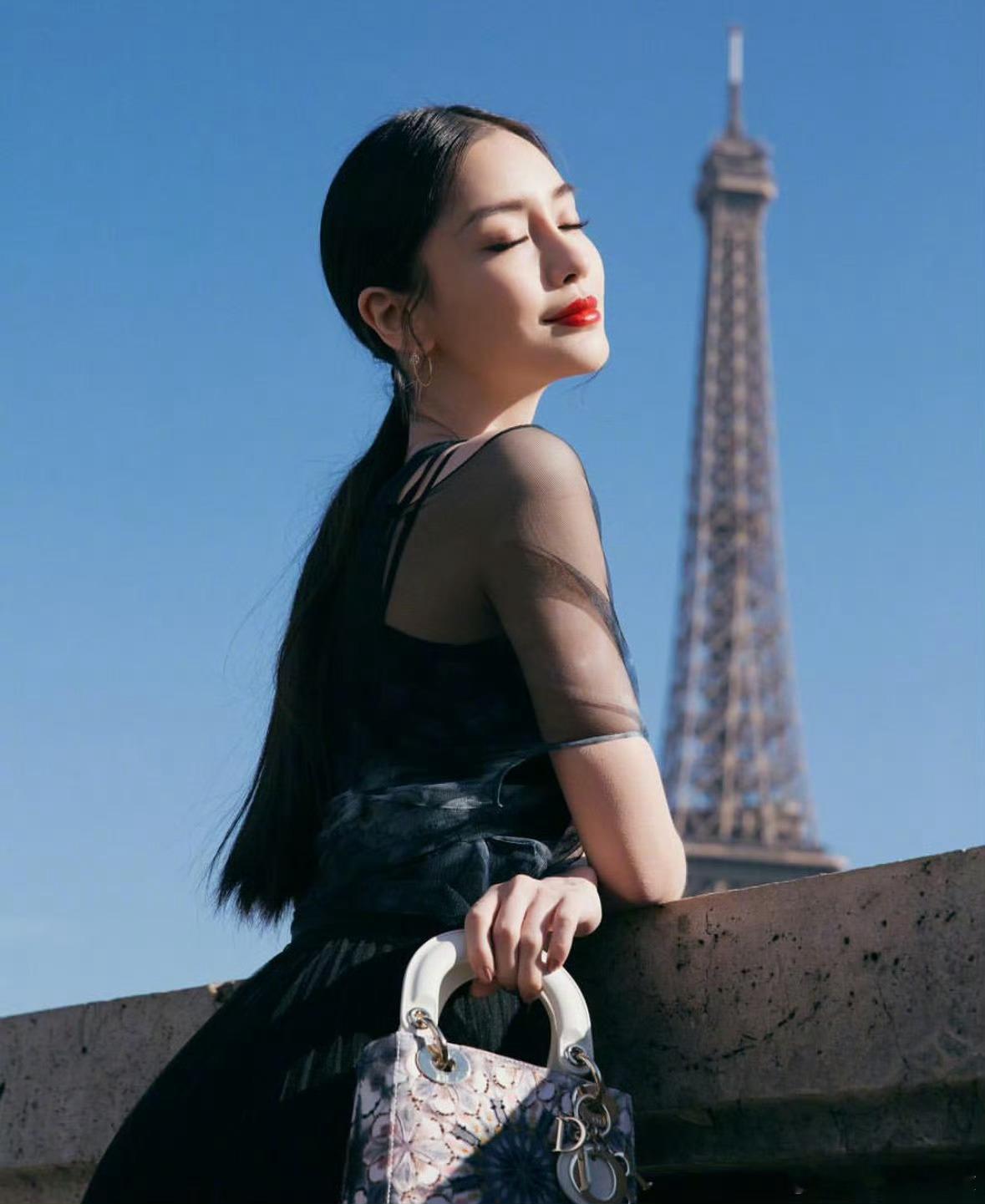 Angelababy 港风还得港女来  一下子美到我心里去了[舔屏]angela