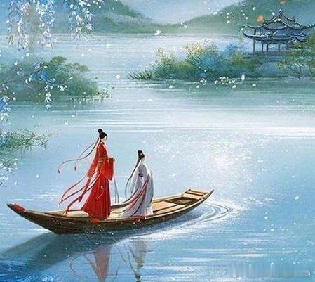 ～～《浴兰节思》～～天涯梦里是归途鹧鸪声里恨天老，莺啼绿荫共榴红。飘飘洒洒三五字