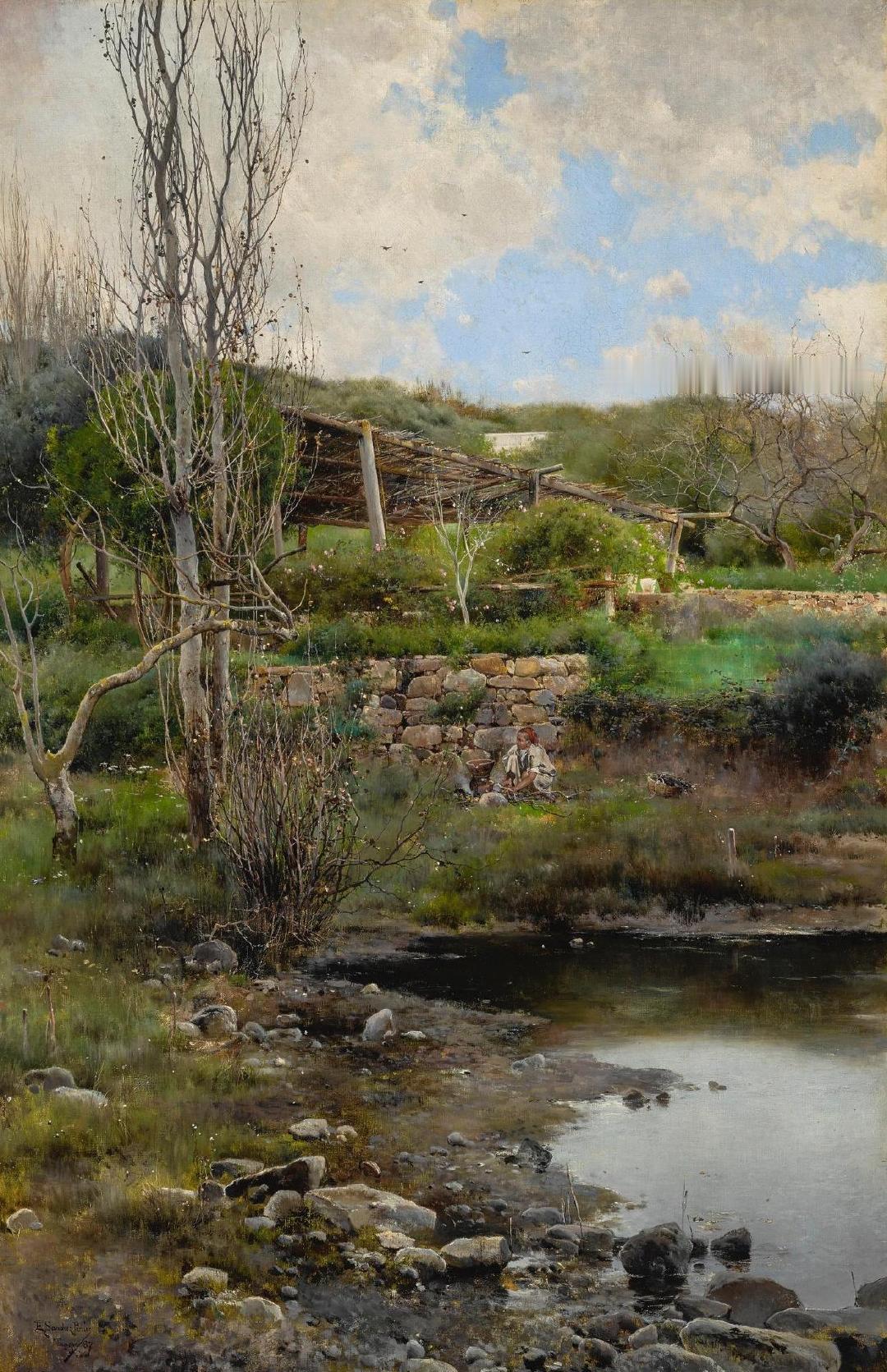 西班牙风景画家Emilio Sánchez Perrier ​​​