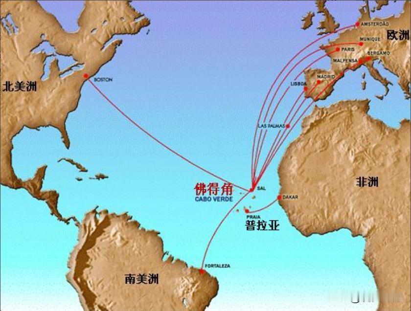 佛得角：两名涉疫邮轮转运人员确认感染安第斯病毒
乍一看佛得角这个位置，四周都是水