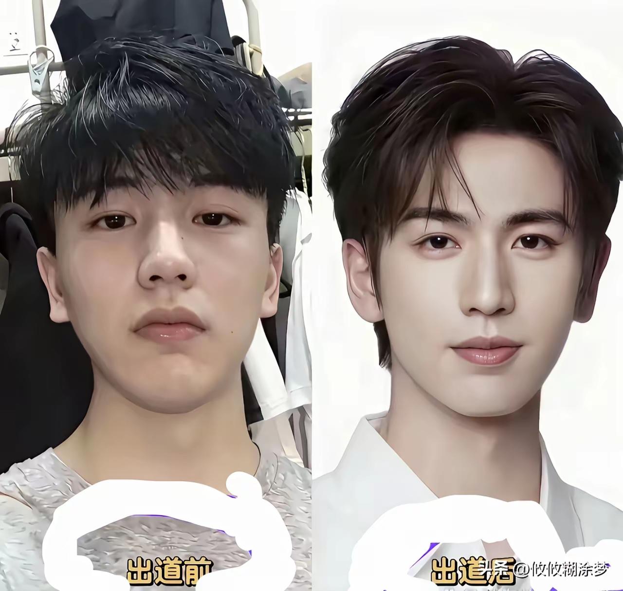 张凌赫这哪是潜力股啊，简直是藏了把王炸在手里。
 
以前二百斤的时候就不是普通胖