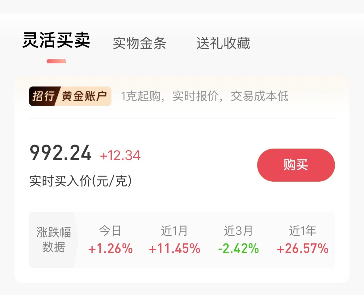 黄金今天的开心是黄金带来的，而股票一般！ 