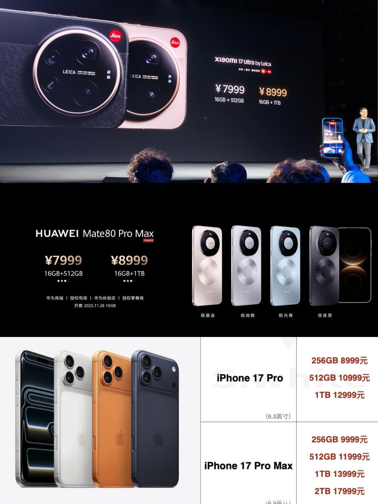 对标华为、苹果！你会花八九千买小米吗？

我突然发现，小米17ultra徕卡版的