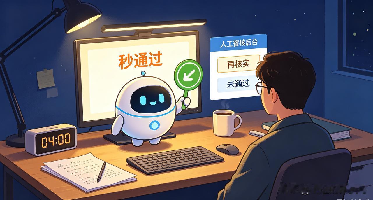 调侃一下头条可爱的审核机器人，太暖心也太会“骗人”啦
 
凌晨四点多，想必平台的