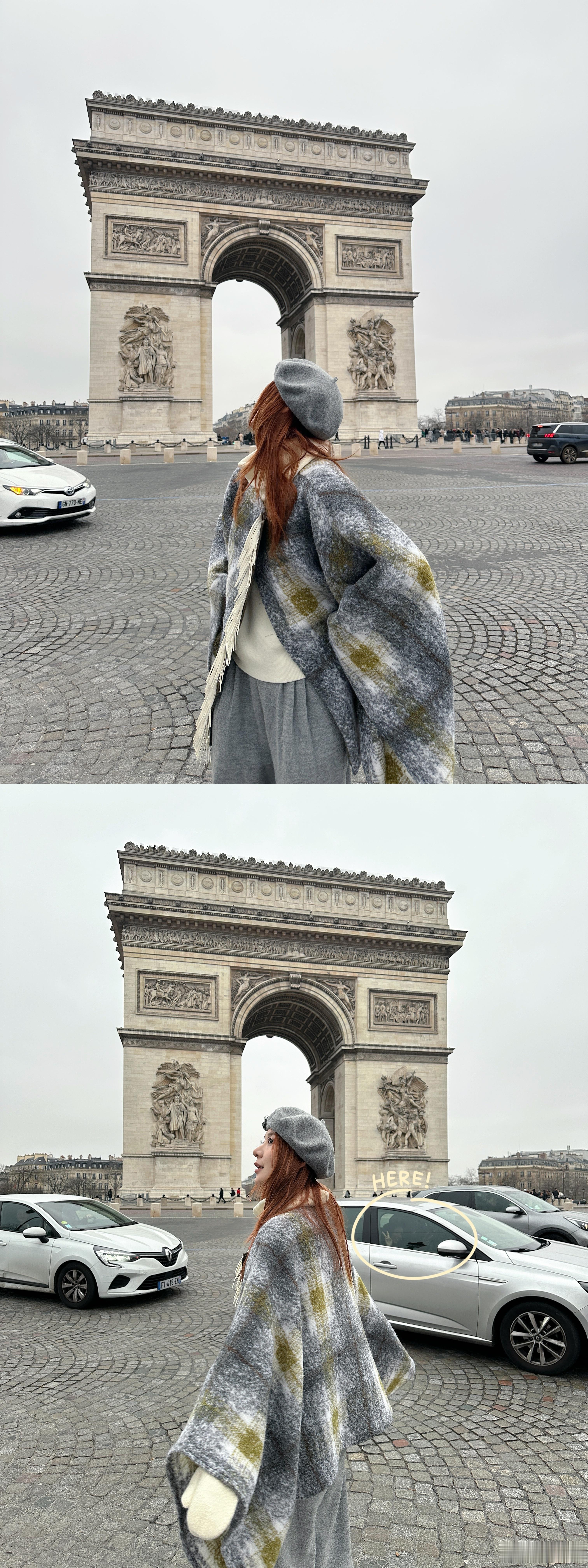 想念太阳的风吹到了paris  
