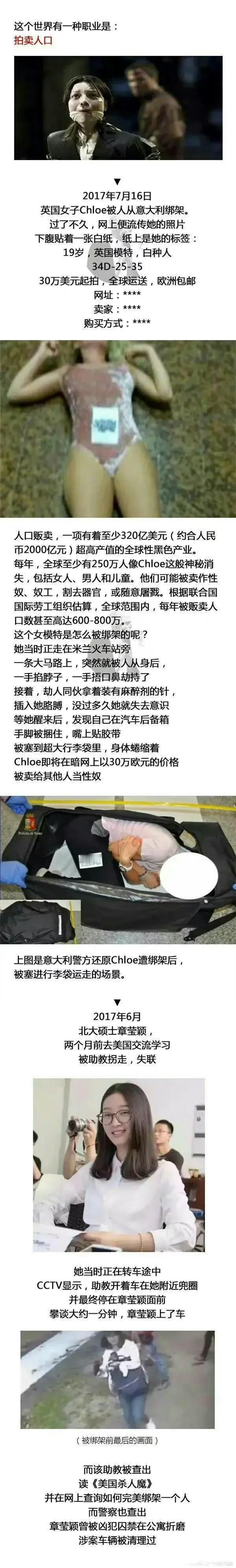 每年至少有250万人离奇失踪，