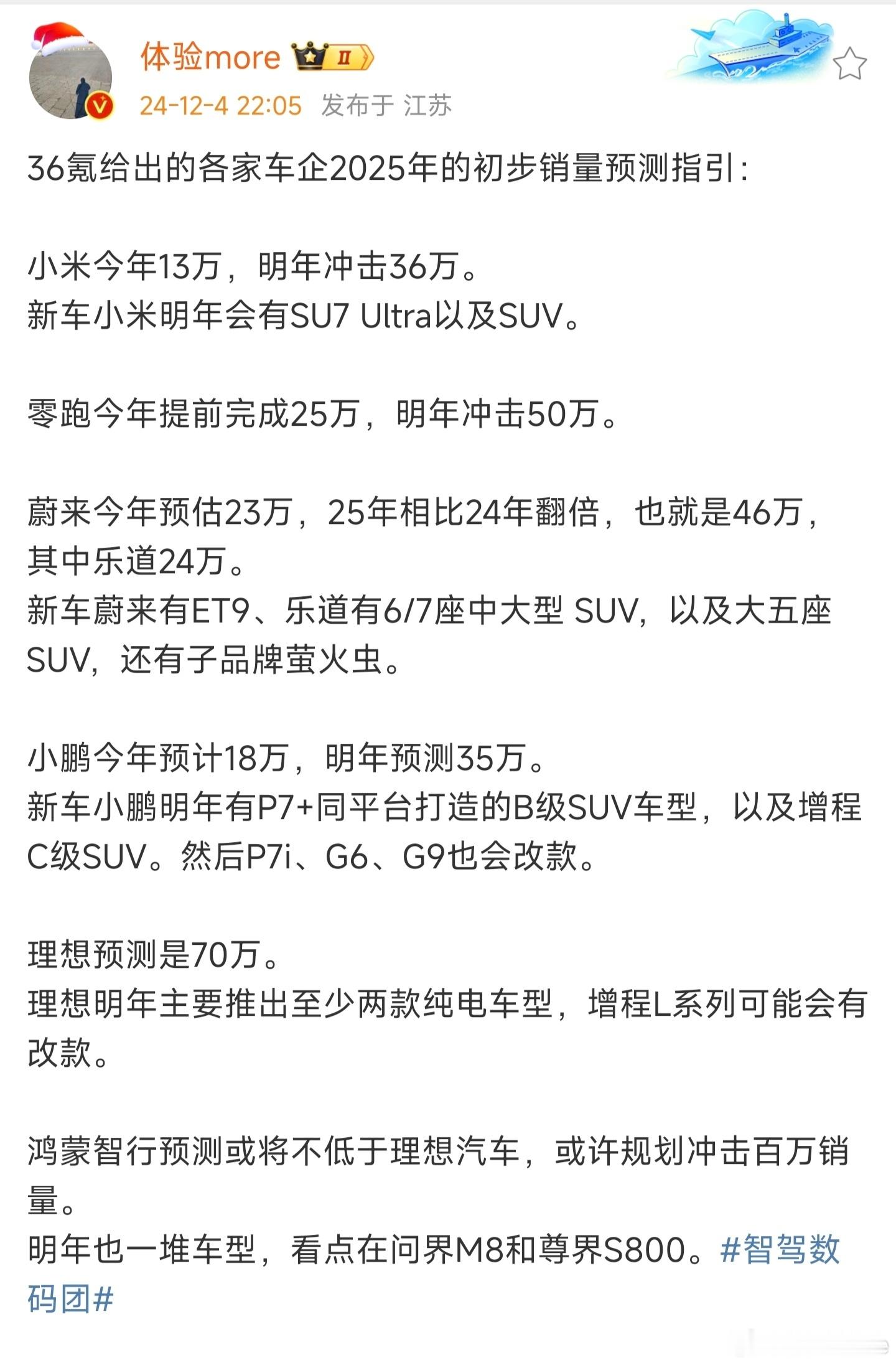 小米很自信，基本有多少产能就卖多少车，小米二期工厂8月投产的话，明年总产能40万