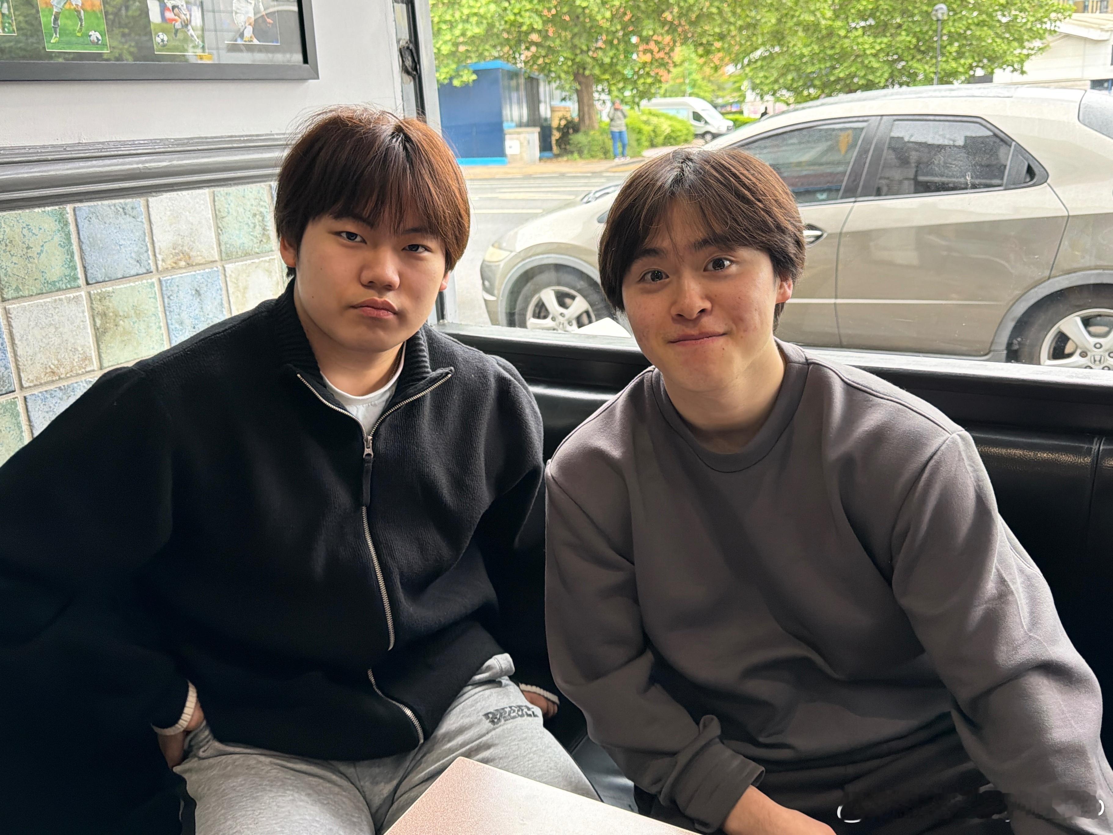 松岛辉空、森园政崇一同接受东电采访 