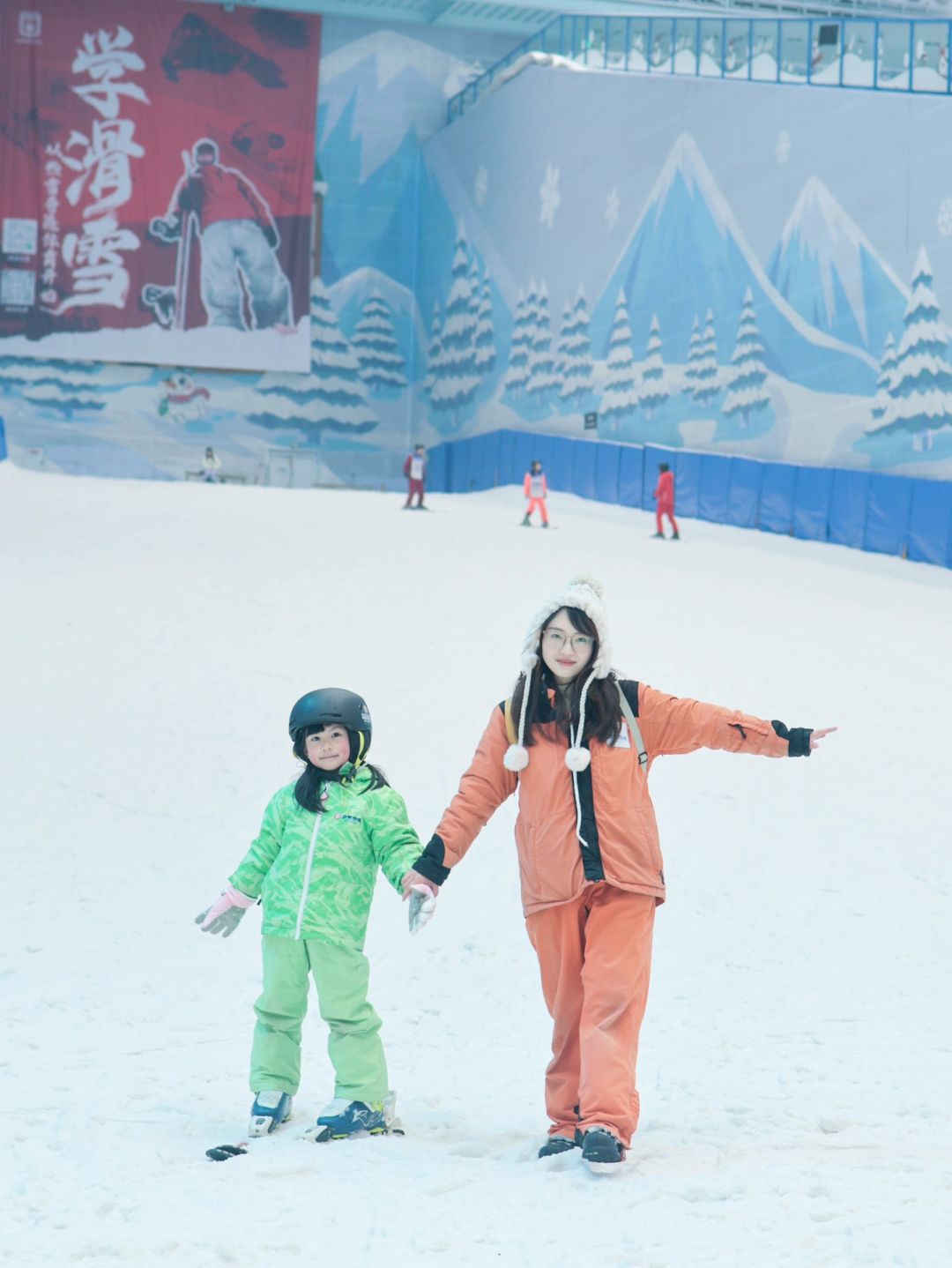 谁懂啊⛷️没想到自从带6岁女鹅去滑雪后...