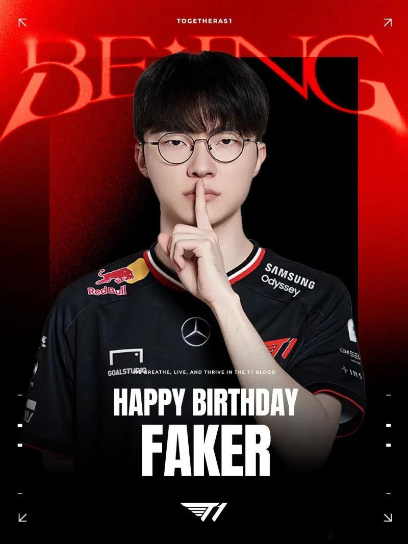 Faker今天29岁了。2025lckT1[超话] ​​​