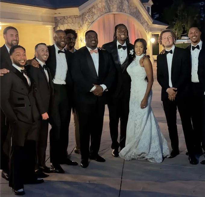 克莱、普尔、伊戈达拉、波杰、达米安-李均参加了卢尼的婚礼
08月04日讯，今日，