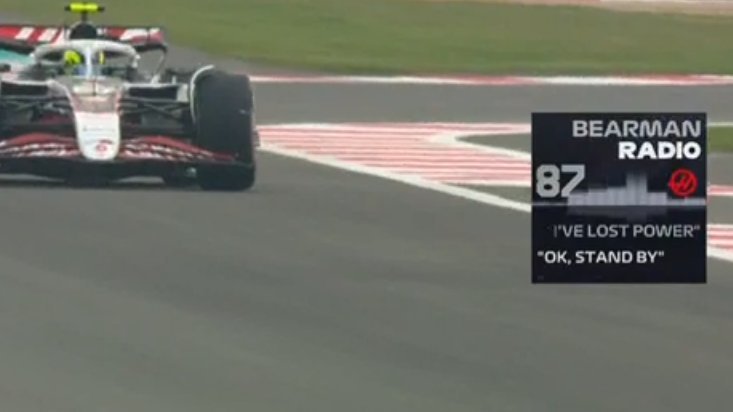 贝尔曼报告赛车丢失动力（遭遇液压系统故障!F1赛车2025F1阿布扎比大奖赛