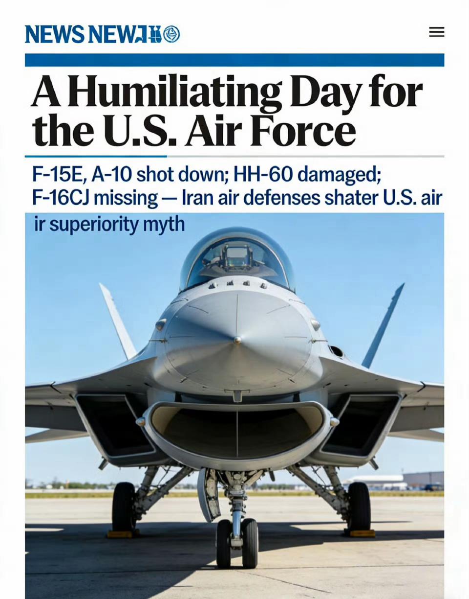 美国等西方主流媒体并不关心飞行员的安危。在营救的关键时刻，媒体在哀嚎被打下来一堆