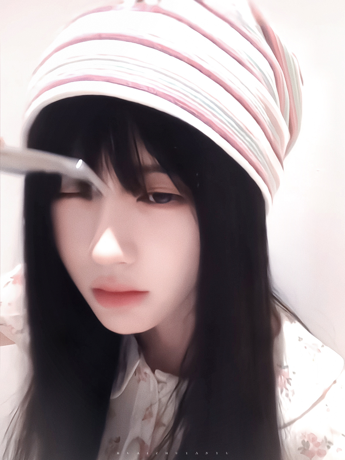 梳刘海儿🐰鞠婧祎苏绿夏杀青 ​​​
