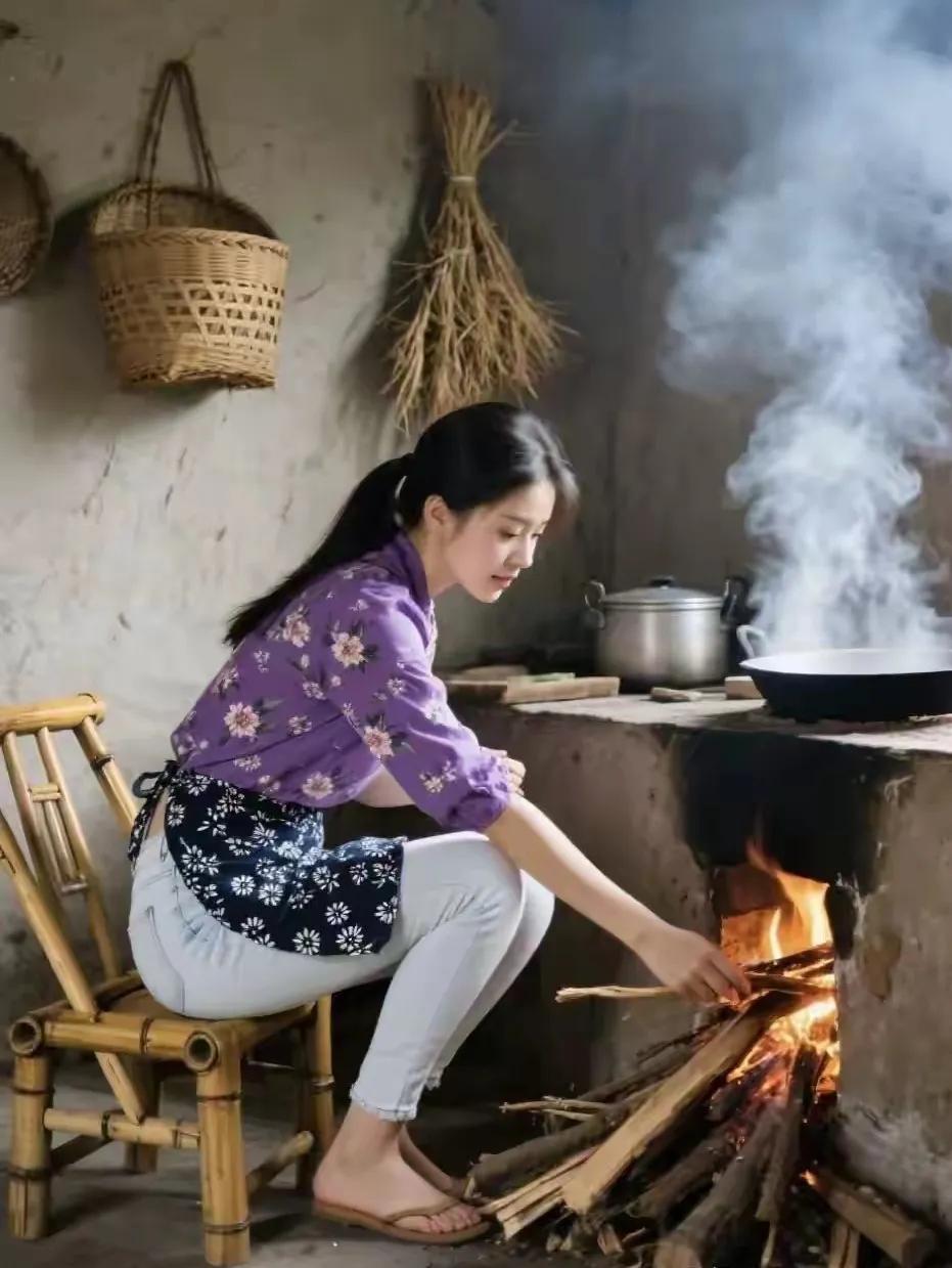 其实农村的美女比城市里还多，只是她们缺少打扮而已。