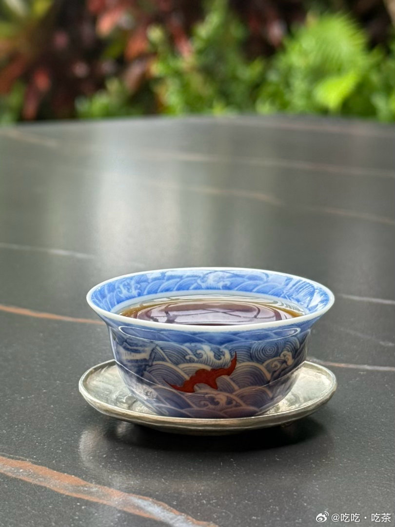 我从六堡镇带回来大量茶样，开始是按年份分类、按工艺分类试喝，到后面就开始按人家分