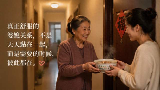 婆媳之间最舒服的距离，是“一碗汤的距离”