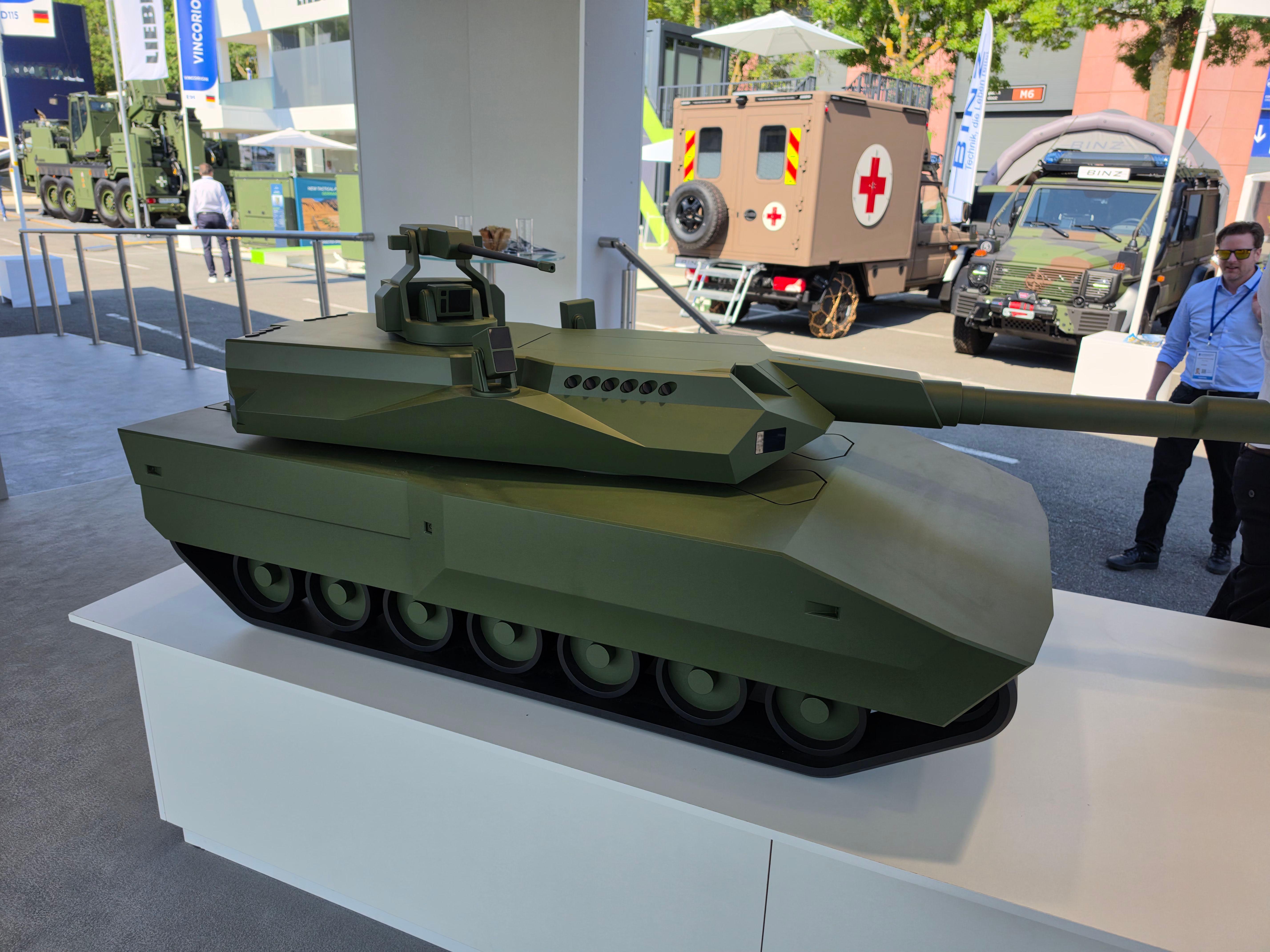 2026年欧洲防务展回顾——德国“MBT 2032愿景”未来坦克概念在本周巴黎所