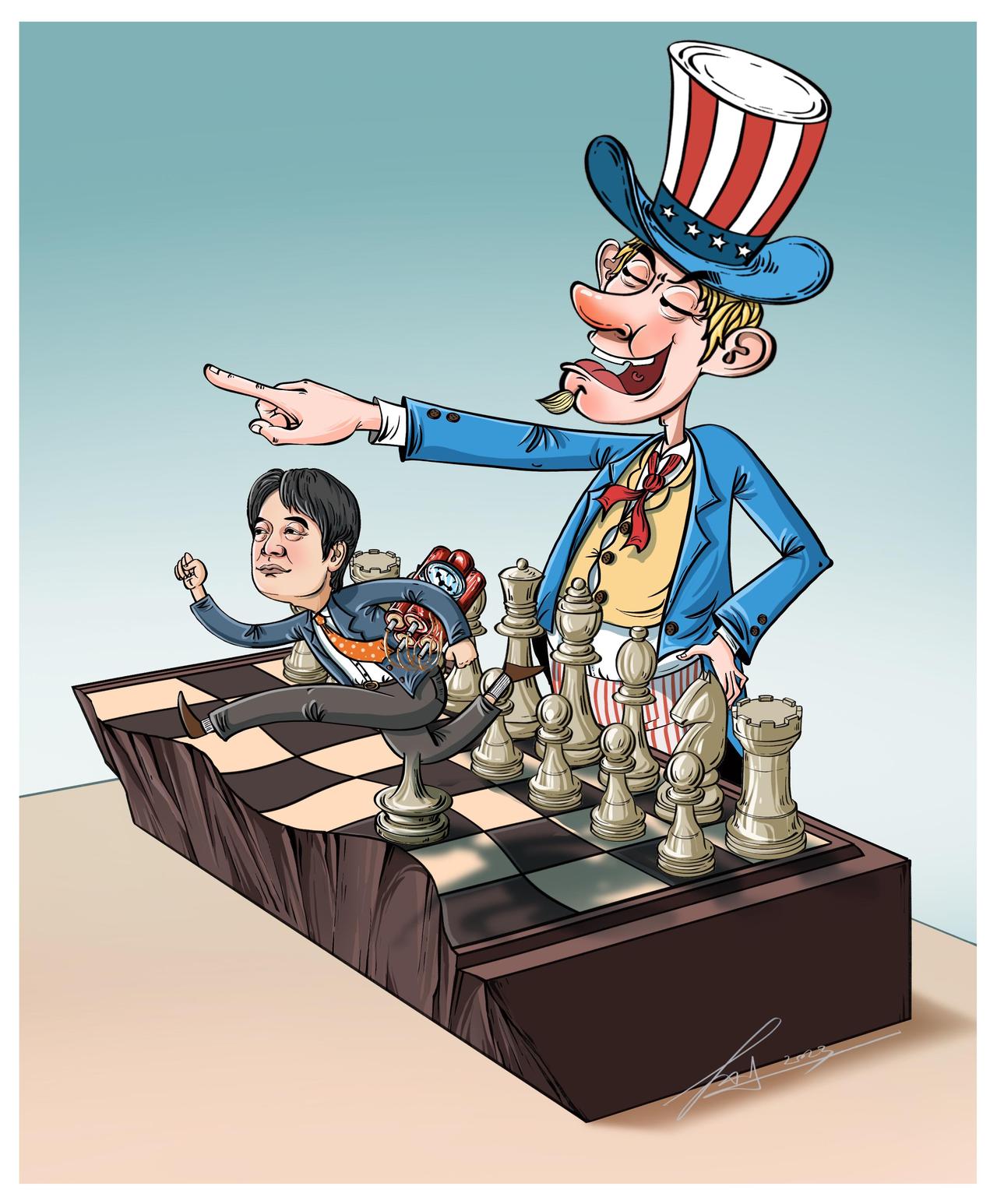 昨天哭安倍，今天哭格雷厄姆，明天哭他们自己了。
送给赖清德为首的台独分子们。