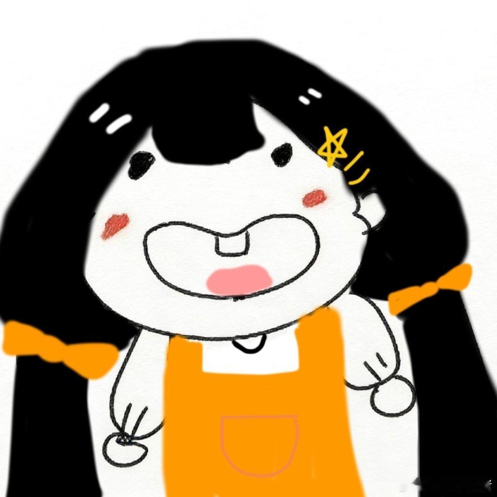 双高胎 其实人大笑起来，一仰头就是这样的哈哈哈哈哈哈哈，高越其实画的带透视的