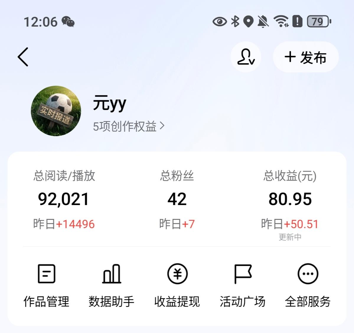 这便是坚持的意义，我开心极了！原本还以为会和之前一样，只有寥寥几块。今天12点查