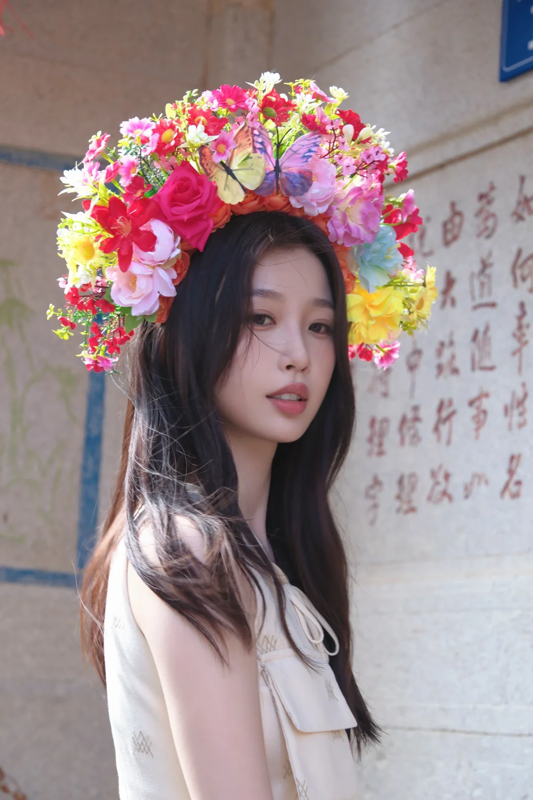 虞书欣簪花神图来咯🥹