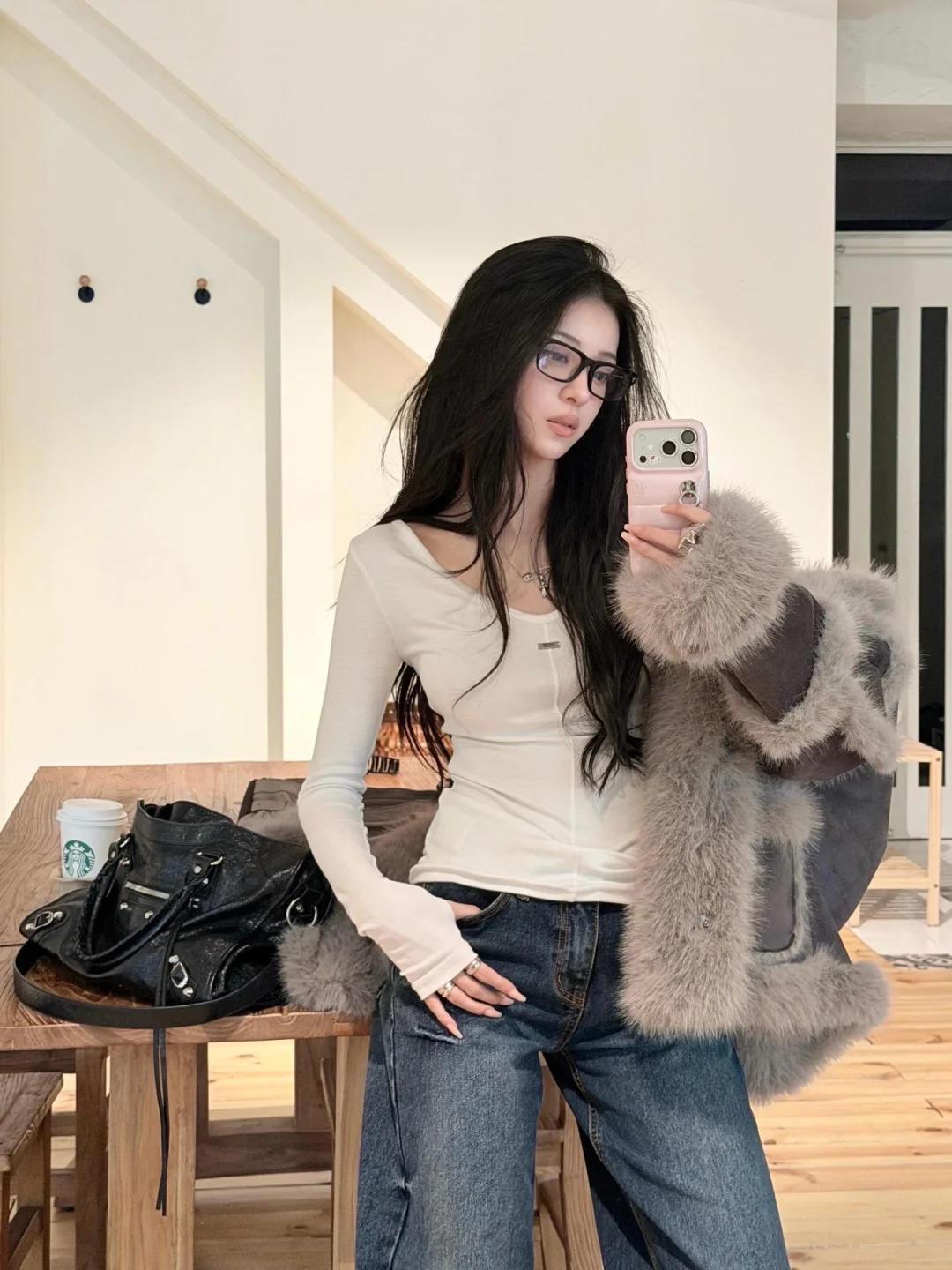 ins博主｜清冷感的韩系穿搭～