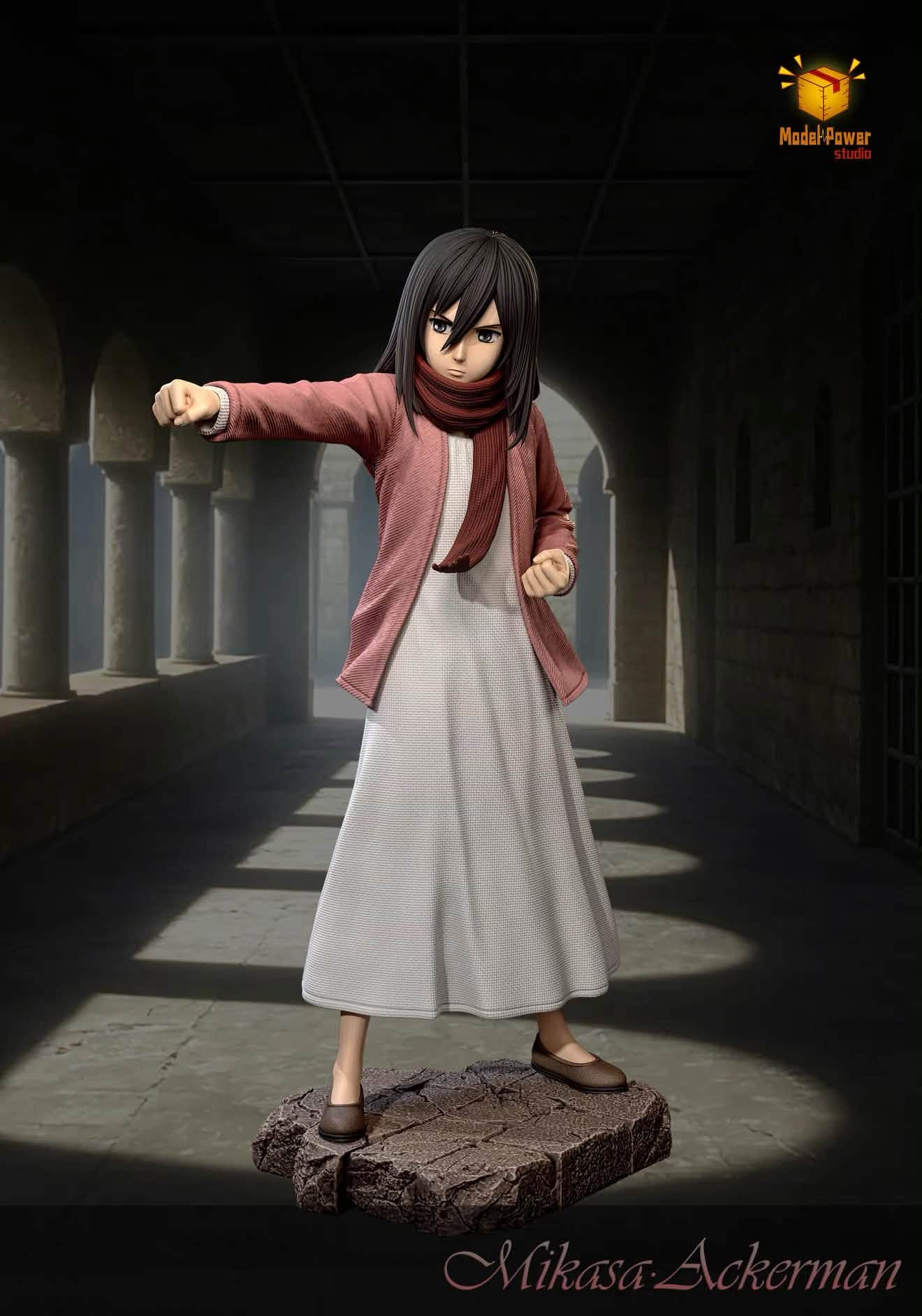 Model Power Studio - Attack On Titan Mik