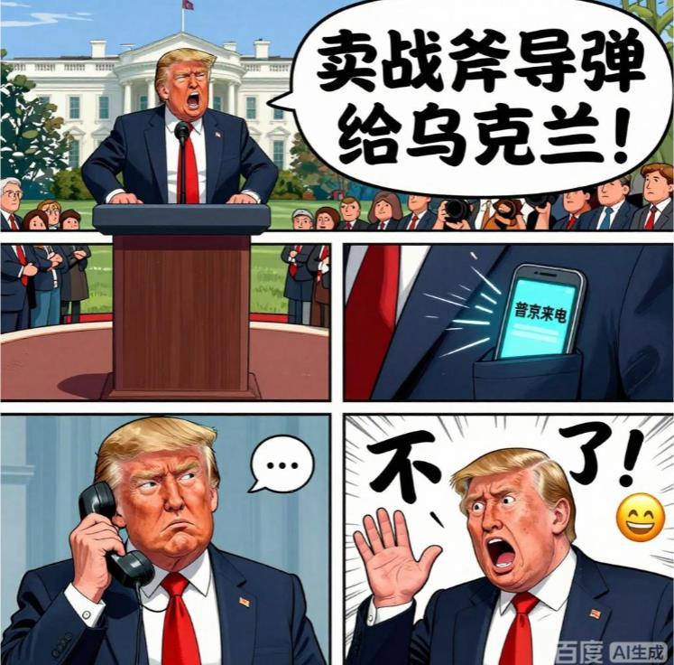 看图说话【特朗普：普京有令，暂不向乌提供战斧导弹】看图说话克拉斯诺夫