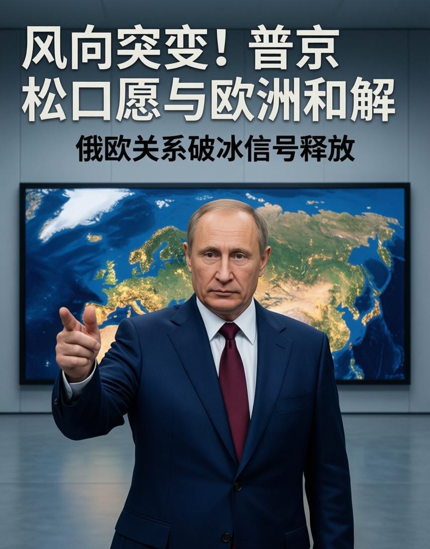 风向突变！普京松口愿与欧洲和解，俄欧关系破冰信号释放

德新社3月27日曝出一个