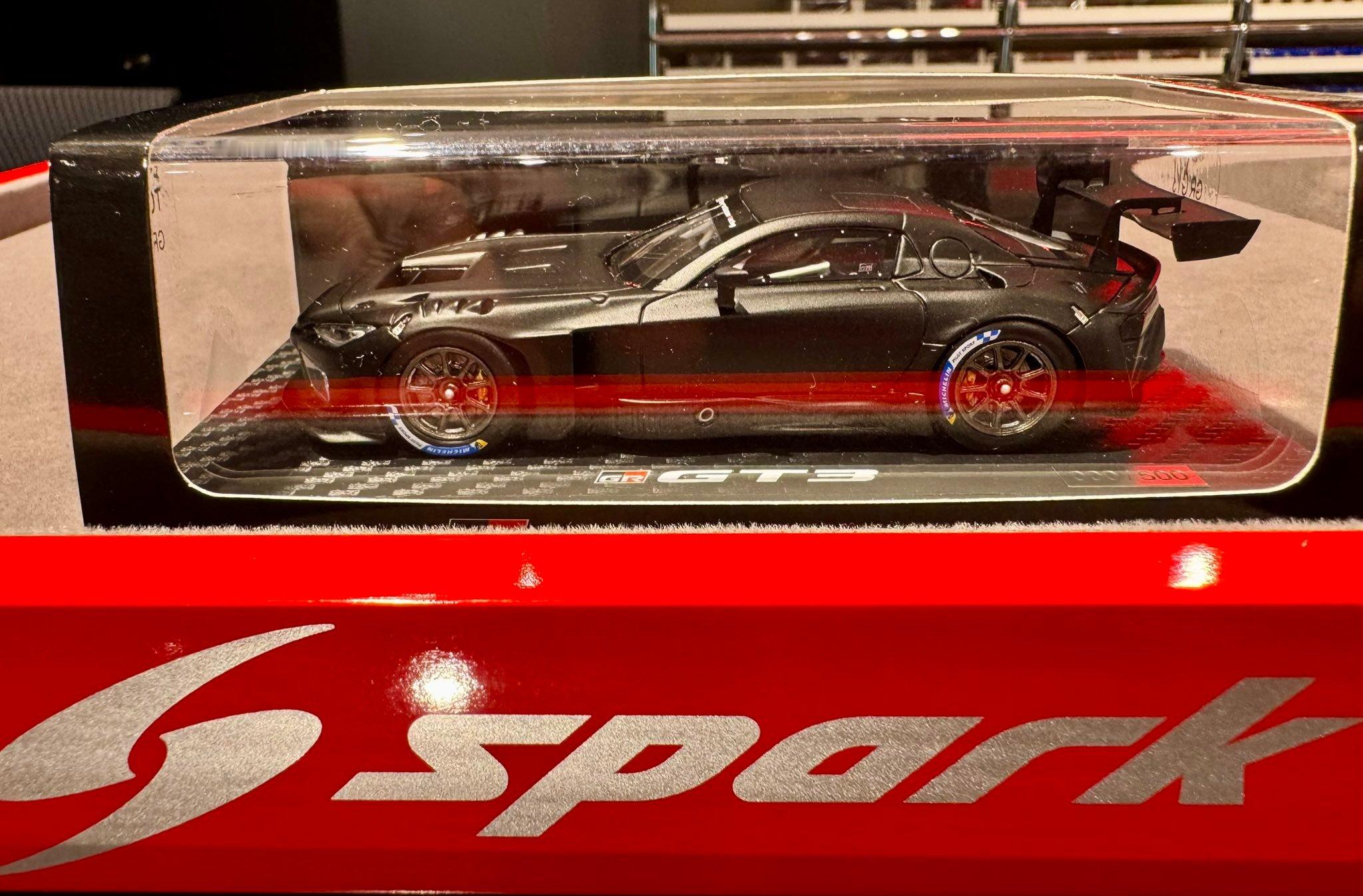 Spark速度，GR GT和GR GT3 1:43模型，不过暂未公开发售 