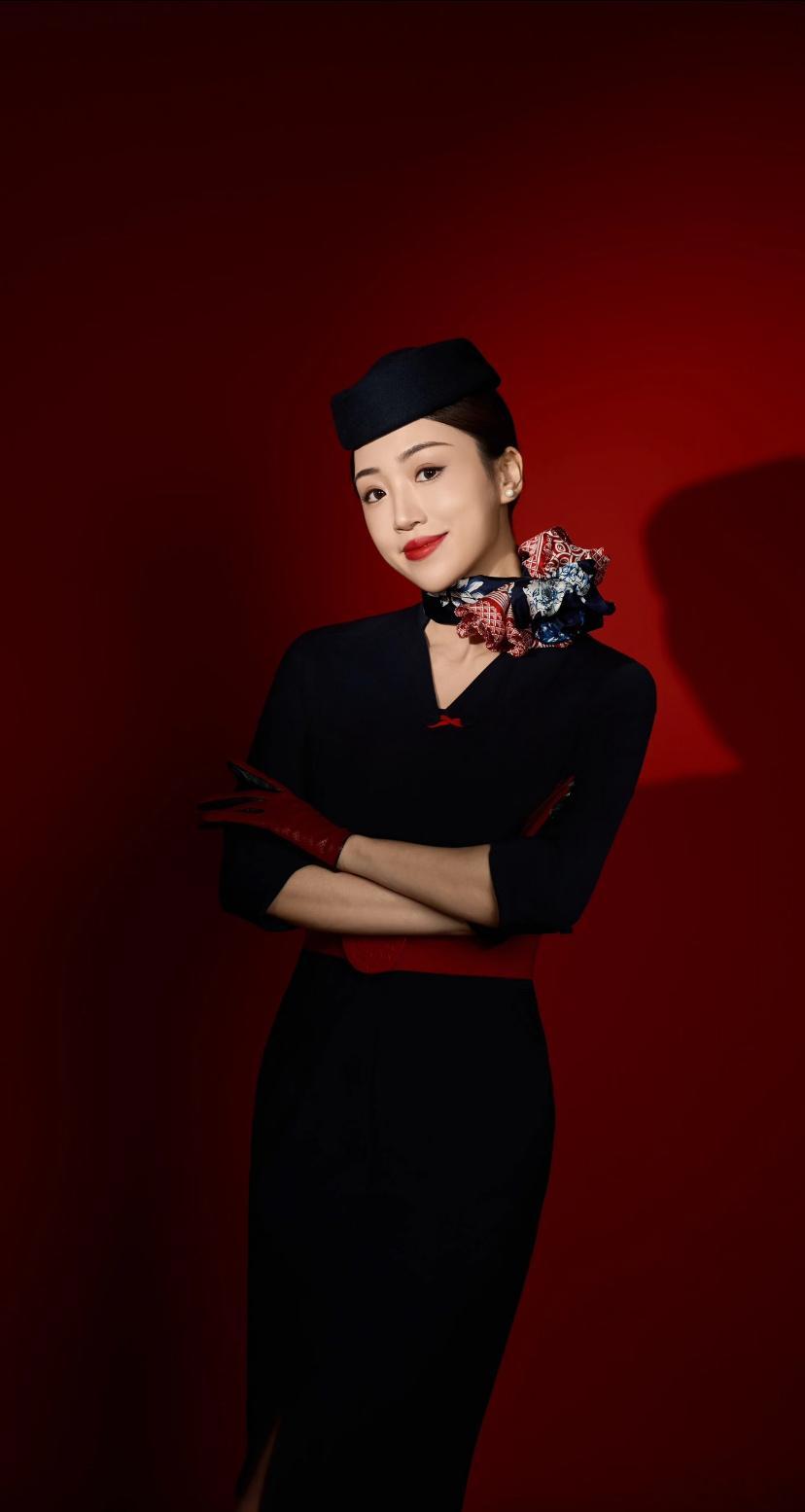 东航空姐就是美 