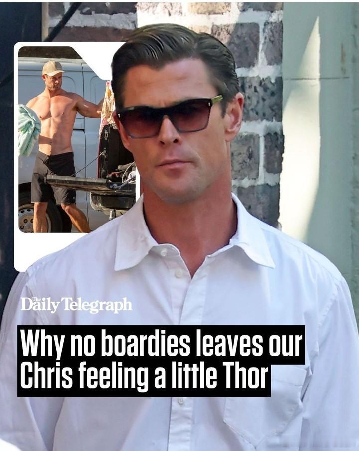 Chris Hemsworth克里斯海姆斯沃斯在悉尼拍摄新犯罪片《Kockroa