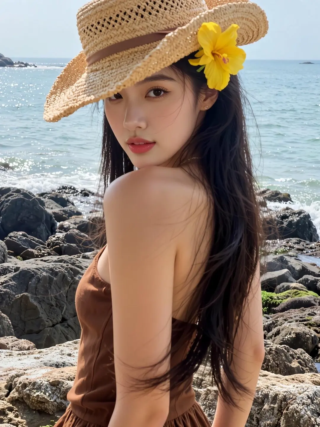 AI海滨氛围感照 随变ai随便玩 玩法合伙人计划 ai创作 随变一拍都很夯