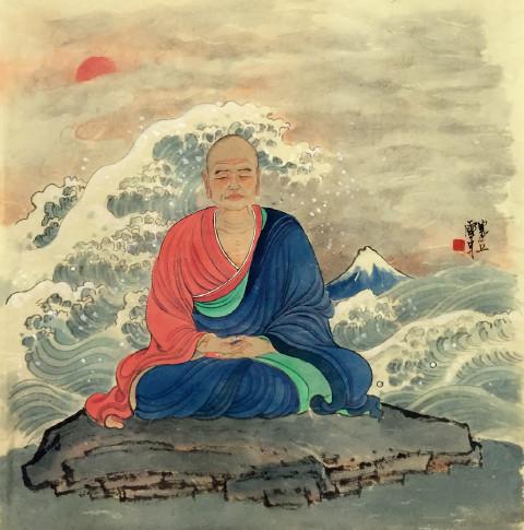 鉴真在日本圆寂后，被日本人奉为“天平之甍”（meng，屋脊，意为天平时代的文化高