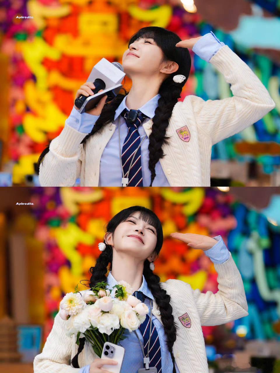 田曦薇『小猫敬礼』，央妈认证的出圈名场面耶 宋威龙田曦薇恐怖箱挑战