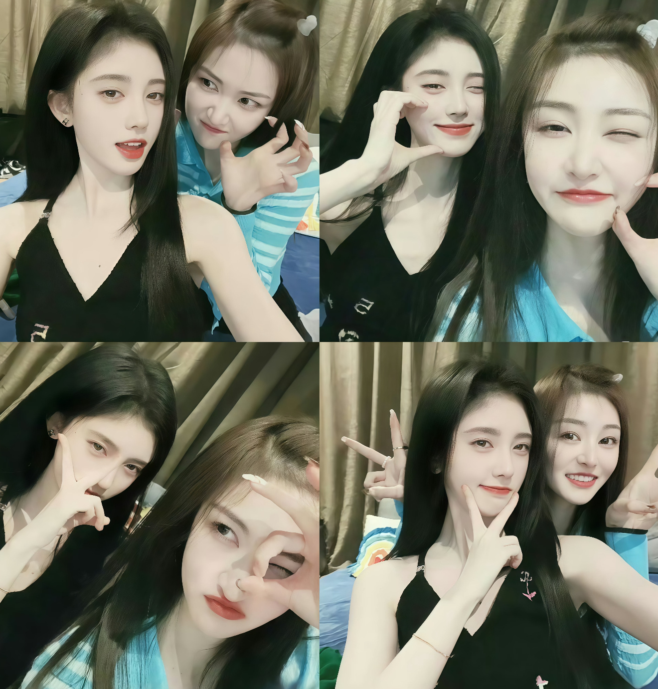 姐妹成对👭🏻快乐加倍 ​​​