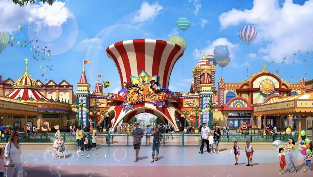 晒图笔记大赛位于青岛市城阳区红岛街道的全国规模最大的熊出没主题乐园项目官宣延期启