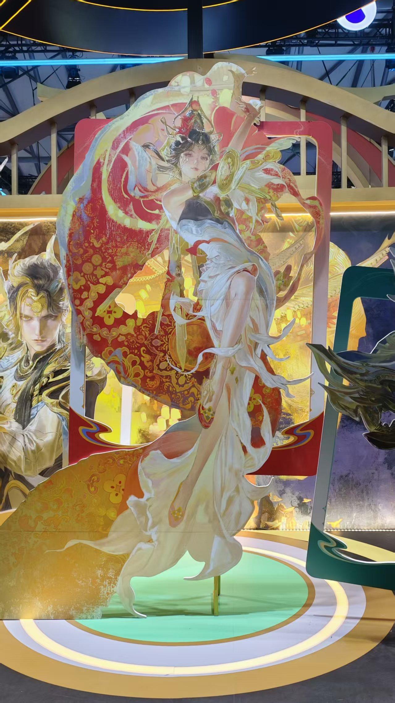 CJ王者貂蝉美神降临Chinajoy夏日CJ逛展指南逛CJ直接被王者展台貂蝉惊艳