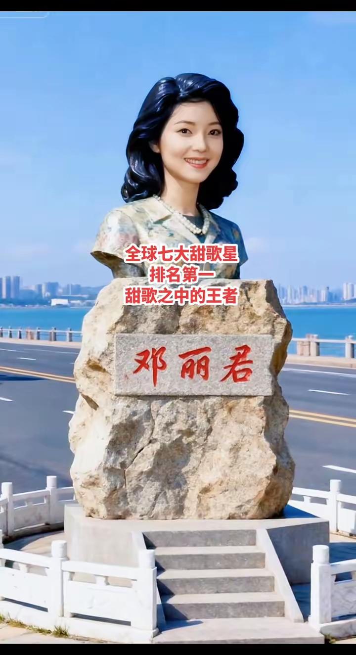 少时便入心，
歌后邓丽君。
所有经典曲，
至今真爱深。