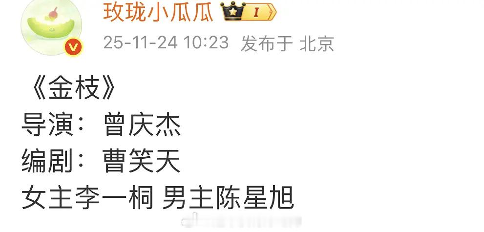 李一桐 陈星旭《金枝》哇😯 