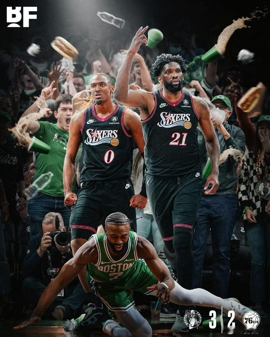 谁说恩比德只会撅腚？恭喜76人扳回一城！恩比德复出砍下33分4篮板8助攻，马克西